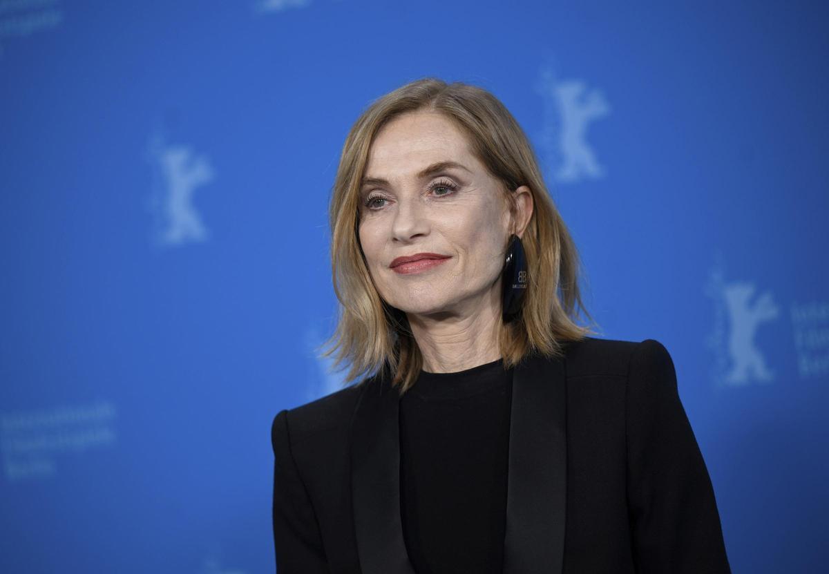 Isabelle Huppert este lunes en la Berlinale.