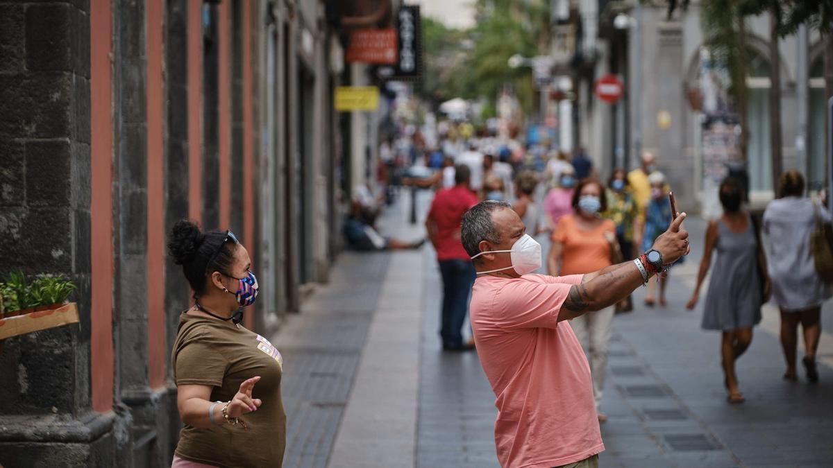 Calle Castillo, en Santa Cruz de Tenerife.