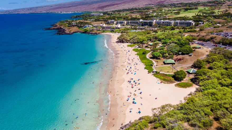 Playa Hapuna Beach, Hawái.