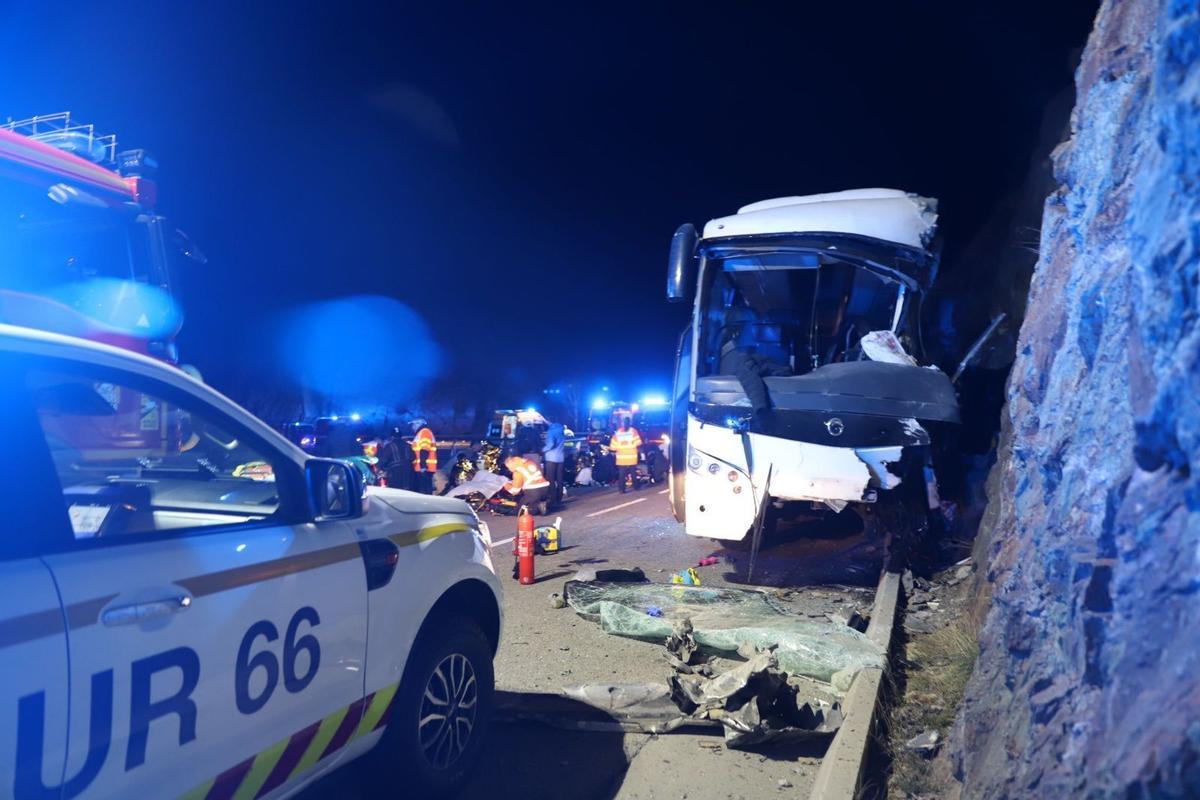 Les víctimes de l’accident de bus a França reclamen la indemnització