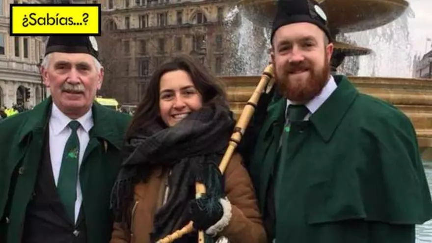¿Sabías...? La gaita que suena en Leicester Square es asturiana