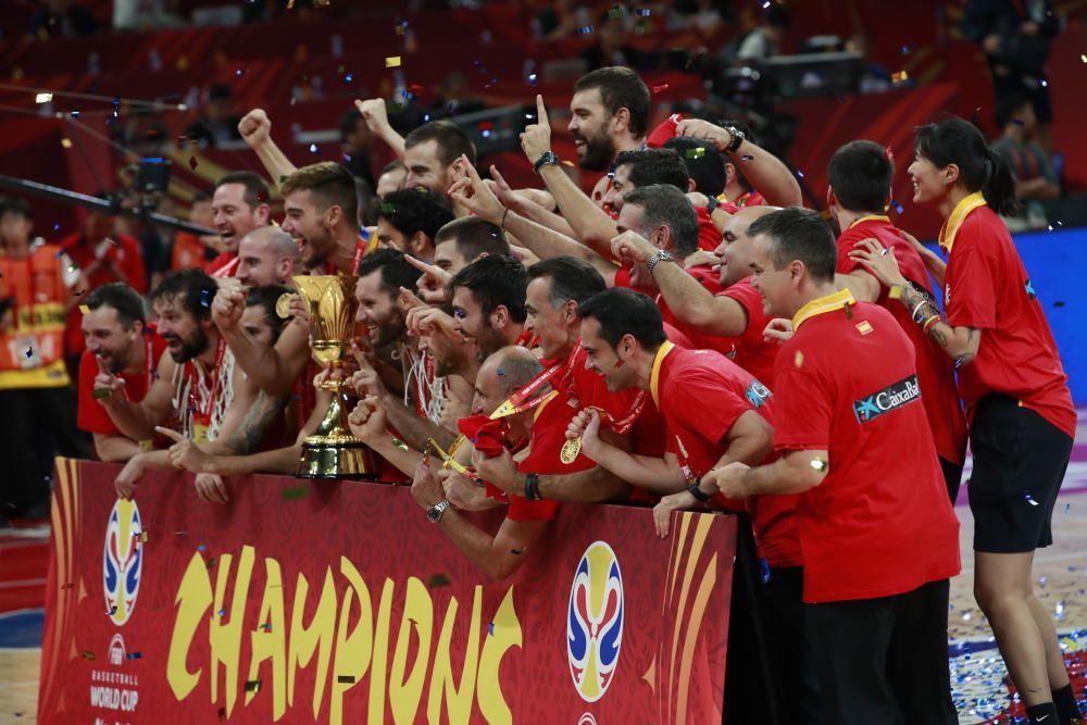 España, campeona del mundo de baloncesto