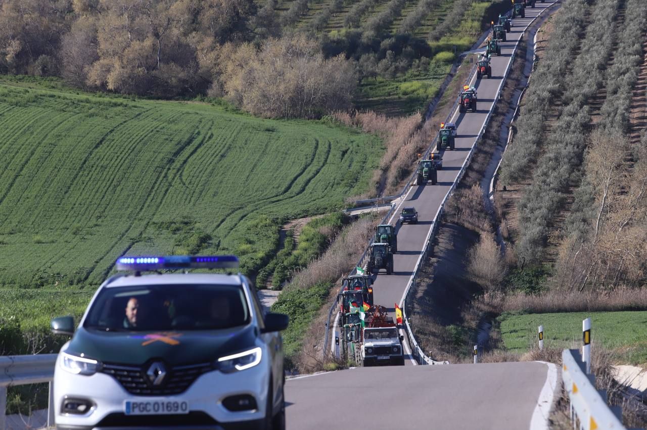 Las protestas del campo llegan a la capital cordobesa en varias tractoradas