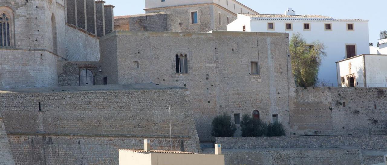 Murallas situadas junto al museo a las que podrían afectar las obras. | V.M.