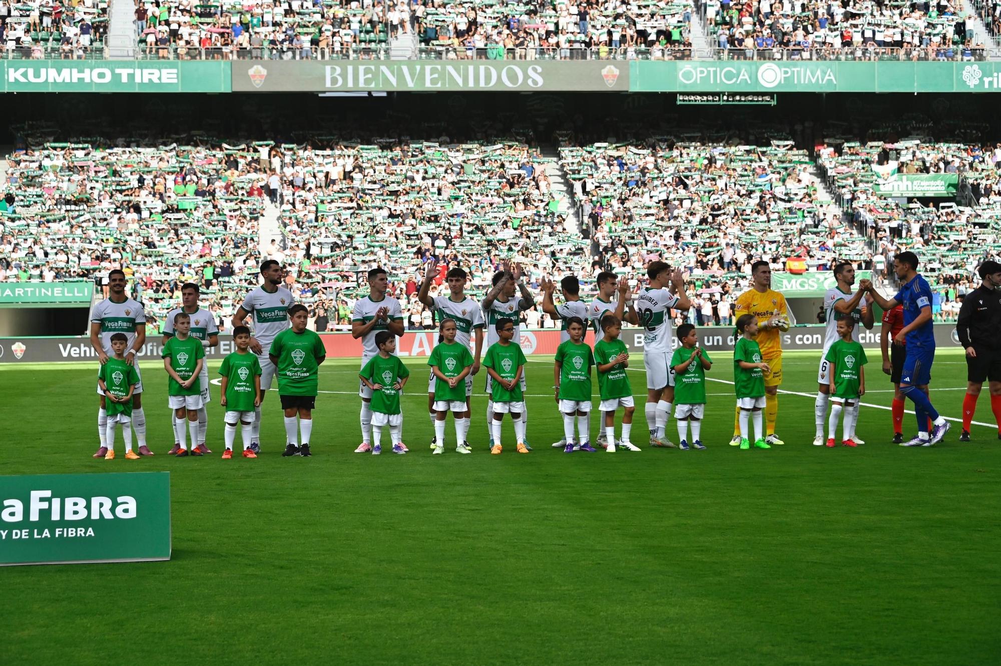 Elche CF - Real Oviedo, en imágenes