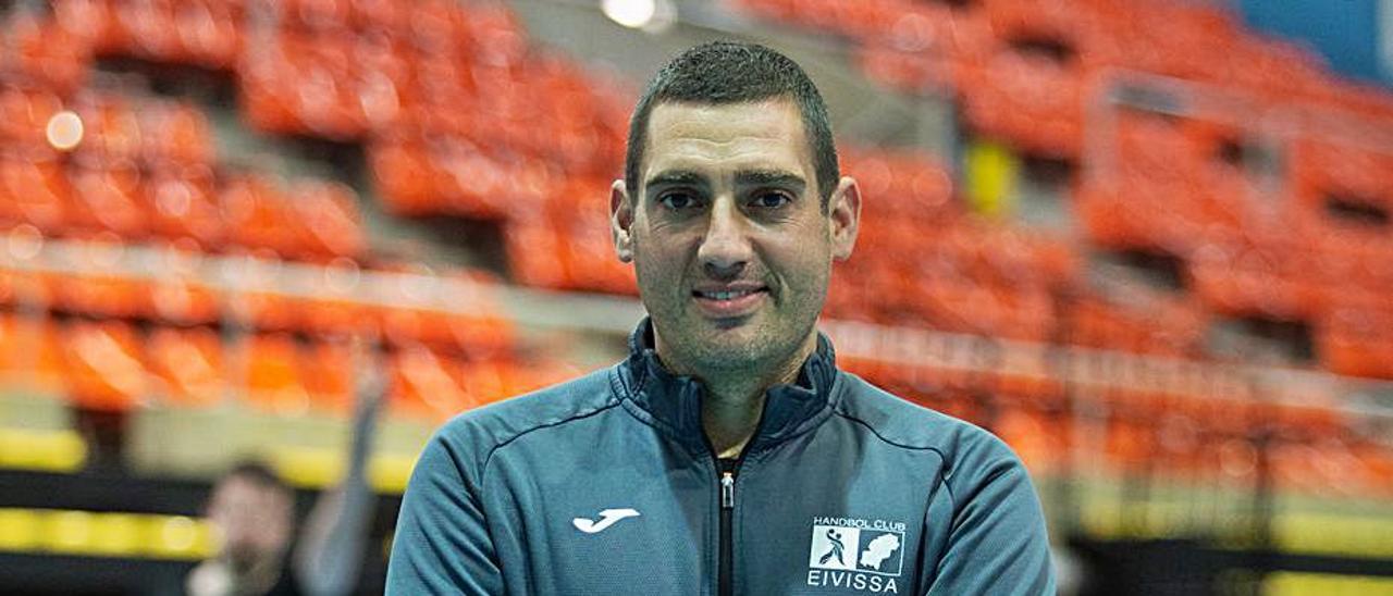 Eugenio Tilves, técnico de la UD Ibiza-HC Eivissa. | VICENT MARÍ