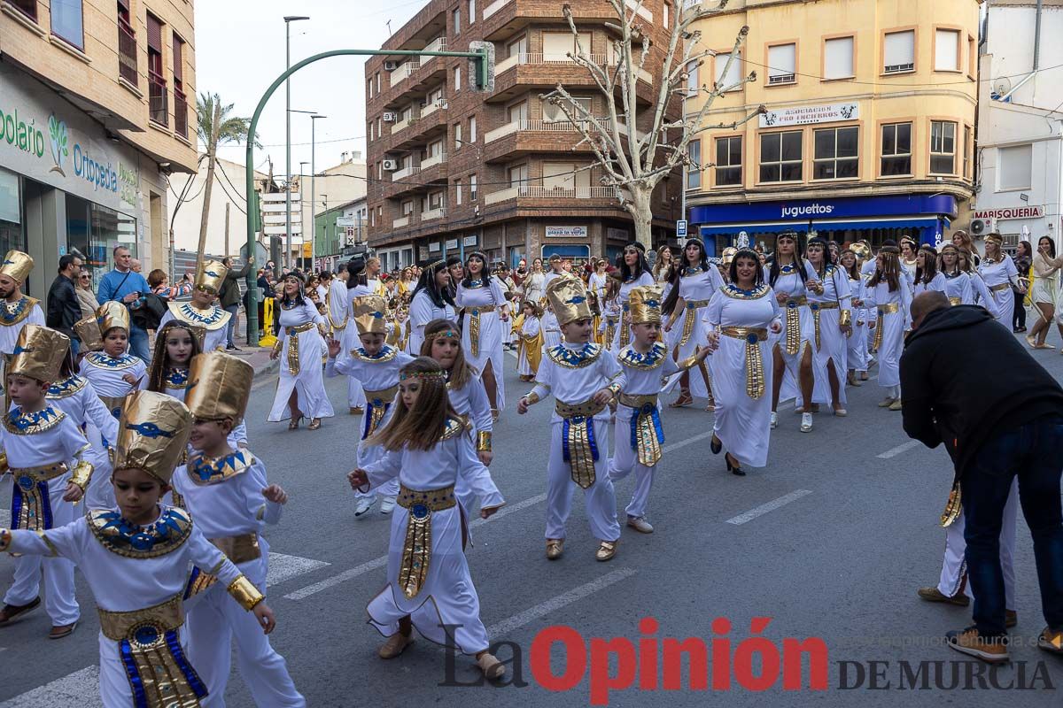 Los niños toman las calles de Cehegín en su desfile de Carnaval