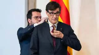 Illa, tras tomar posesión como president: "Mi propósito es unir, respetando la pluralidad de Catalunya"