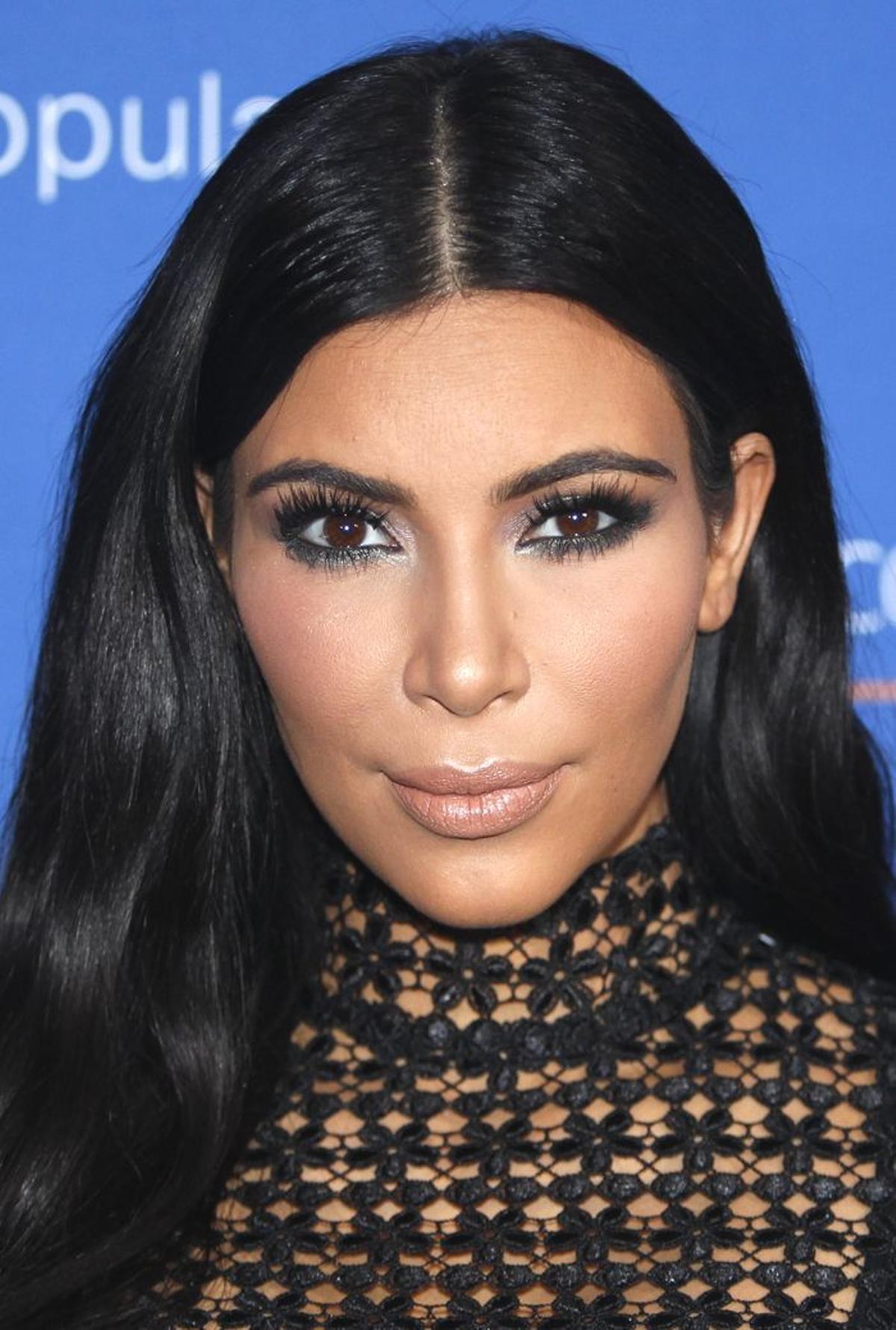 Kim Kardashian y sus ojos ahumados