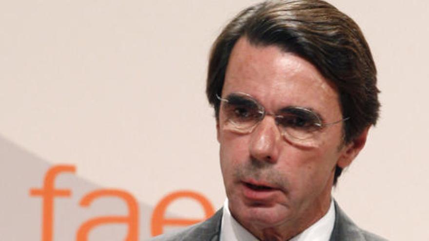 El expresidente del Gobierno español José María Aznar.