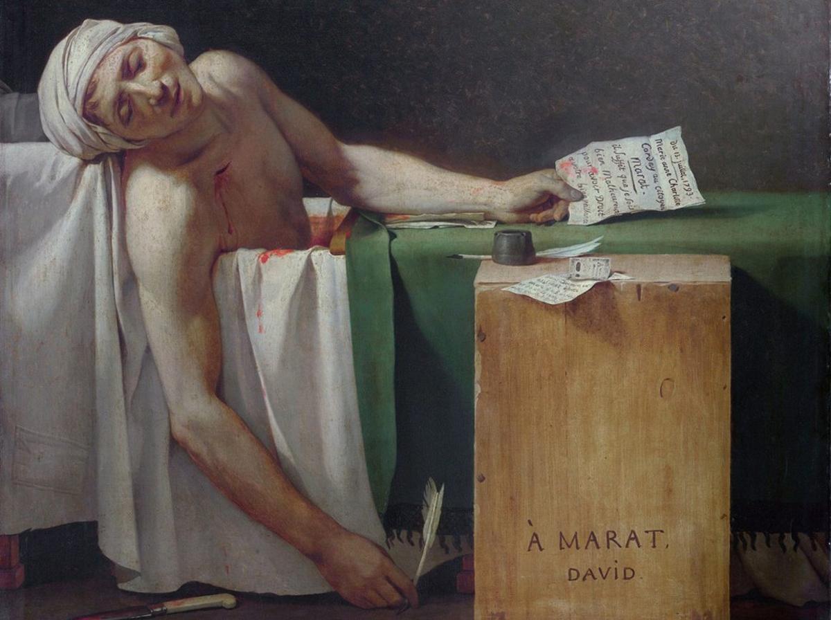 Mi añorado encuentro con "La muerte de Marat"