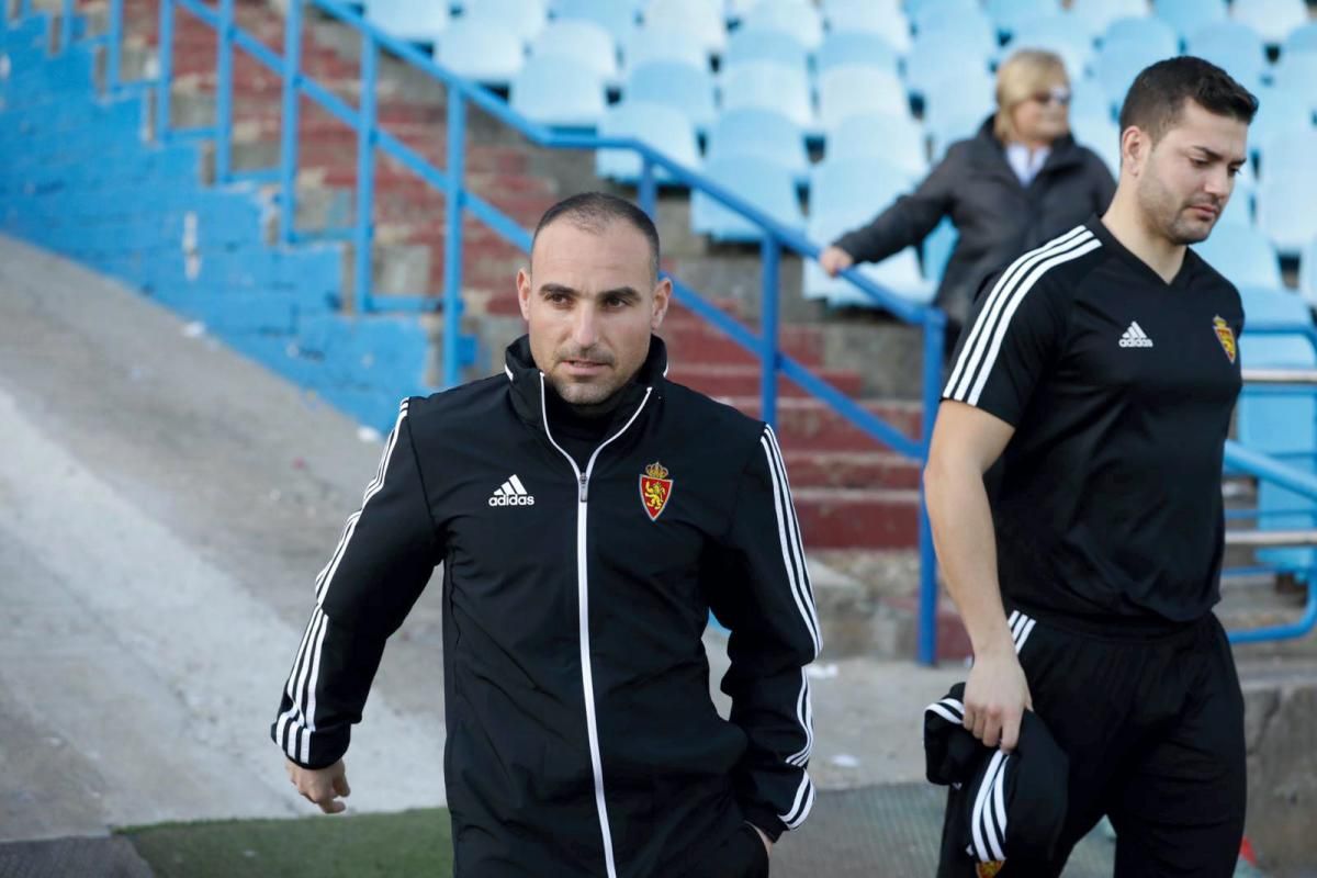 Entrenamiento del Real Zaragoza juvenil