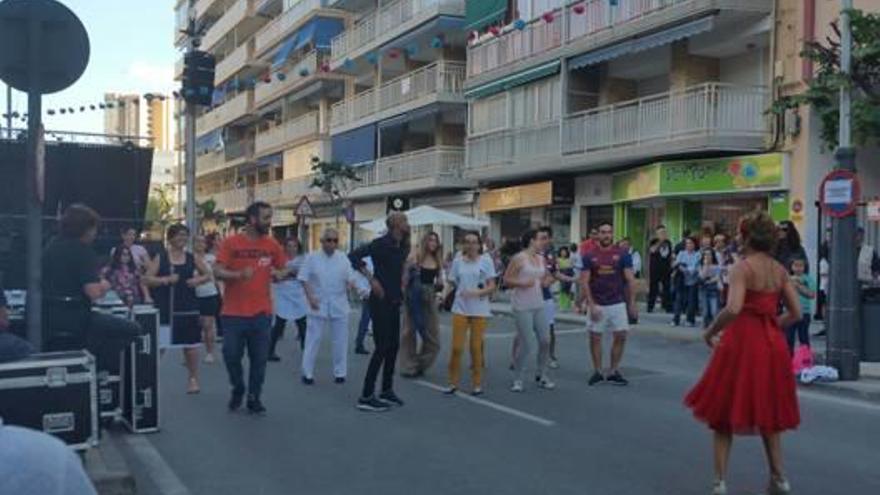 Fiesta del comercio en El Campello