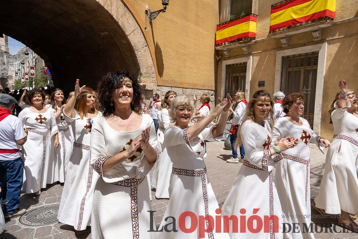 Moros y Cristianos en la mañana del dos de mayo en Caravaca