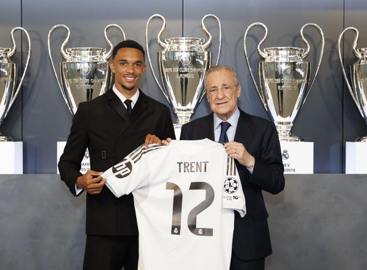 "Al Reial Madrid seré Trent en lloc d’Alexander-Arnold" "Al Reial Madrid seré Trent en lloc d’Alexander-Arnold"