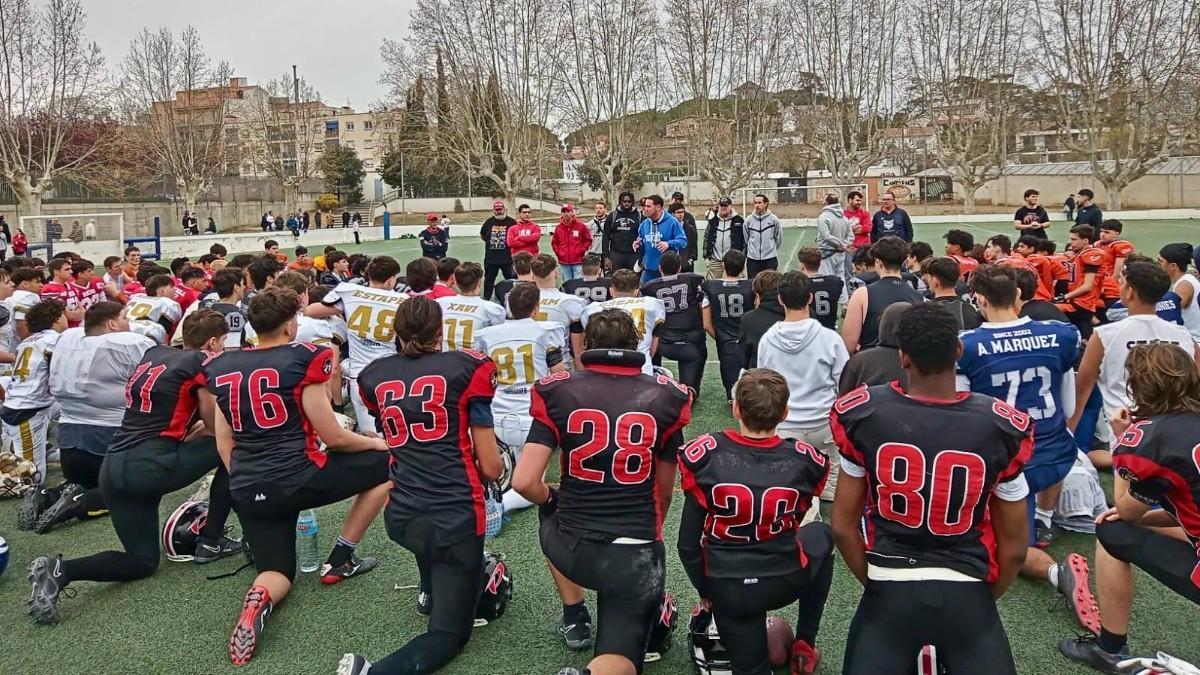 'Tryouts' de la Selecció Catalana Cadet de Futbol Americà