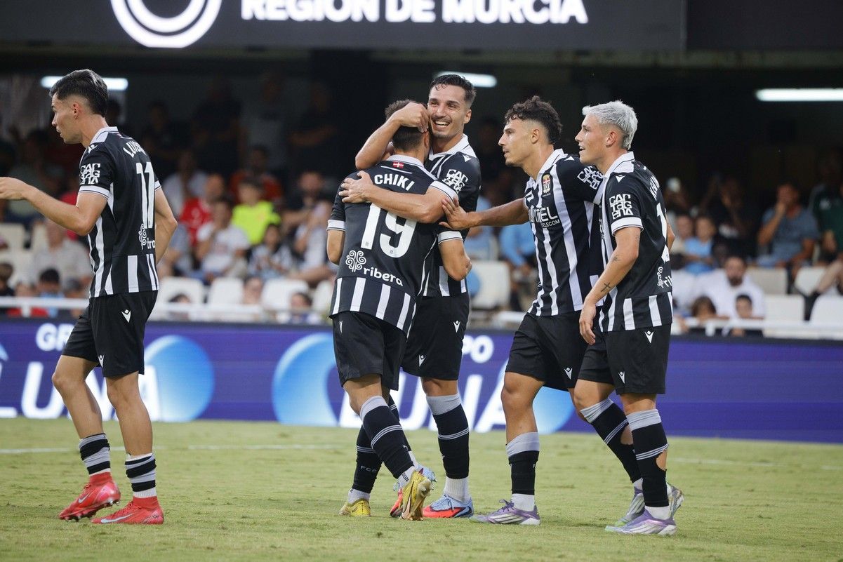 La victoria del FC Cartagena sobre el Tarazona, en imágenes