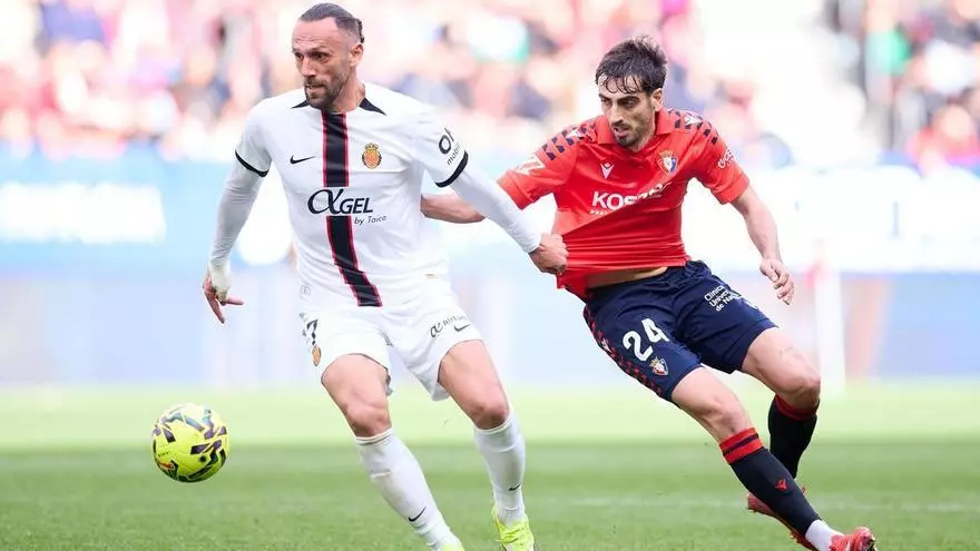 Resumen, goles y highlights del Osasuna 2 - 2 RCD Mallorca de la jornada 27 de LaLiga EA Sports