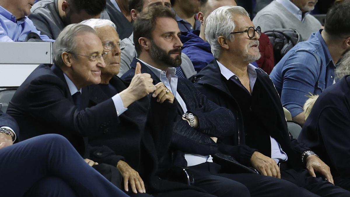 El presidente del Real Madrid, Florentino Pérez.