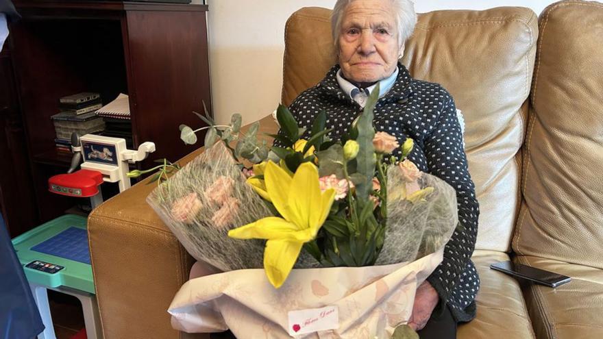María Dolores Suárez, vecina de San Marcos, cumple 102 años