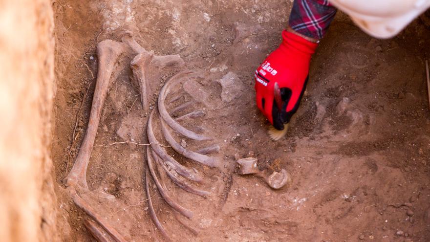 Pérez Garijo avanza que el próximo año estarán excavadas todas las fosas del cementerio de Alicante con represaliados