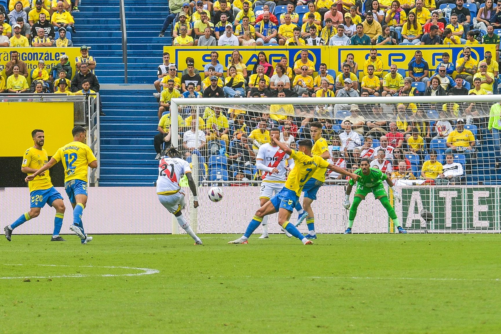 UD Las Palmas - Rayo Vallecano, en imágenes