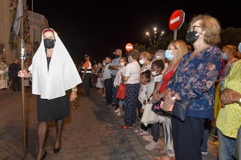 Primera procesión virgen de La Luz tras la pandemia