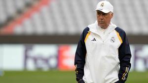 Carlo Ancelotti, entrenador del Real Madrid