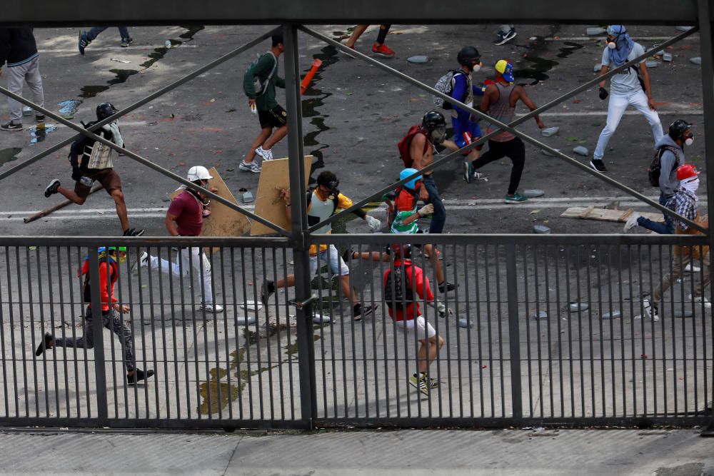 Un nuevo ''paro cívico'' reaviva las protestas en Venezuela