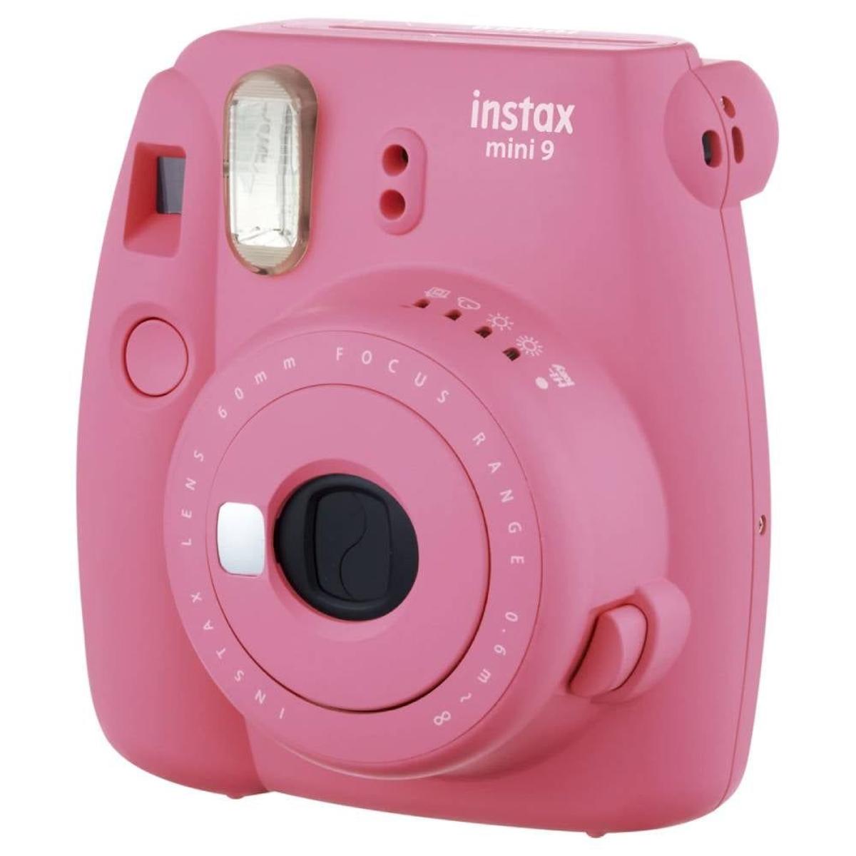 Cámara instantánea Instax Mini 9 Rosa, de Fujifilm