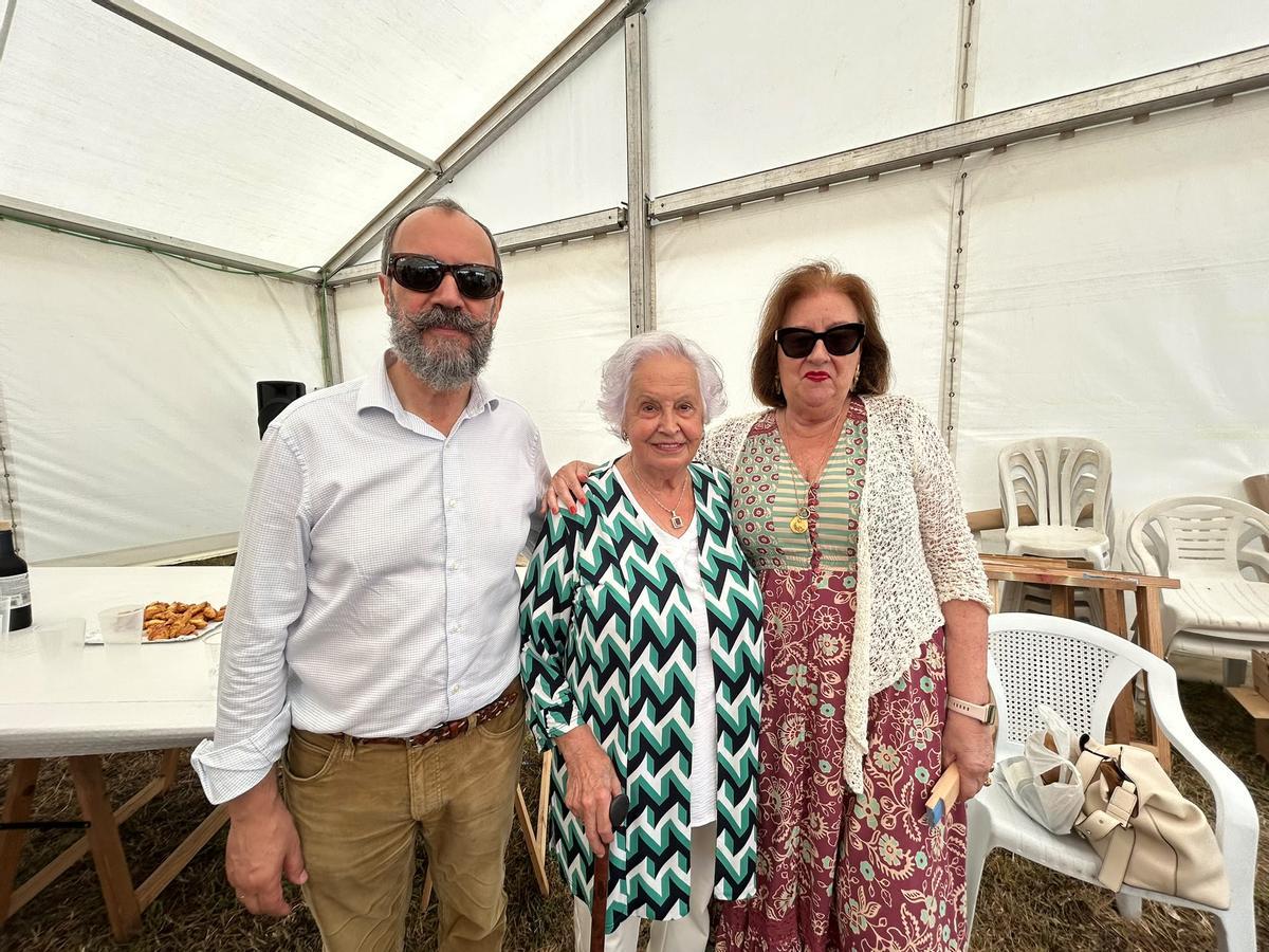 EN IMÁGENES: San Martín de Laspra dinde tributo a su vecina más longeva