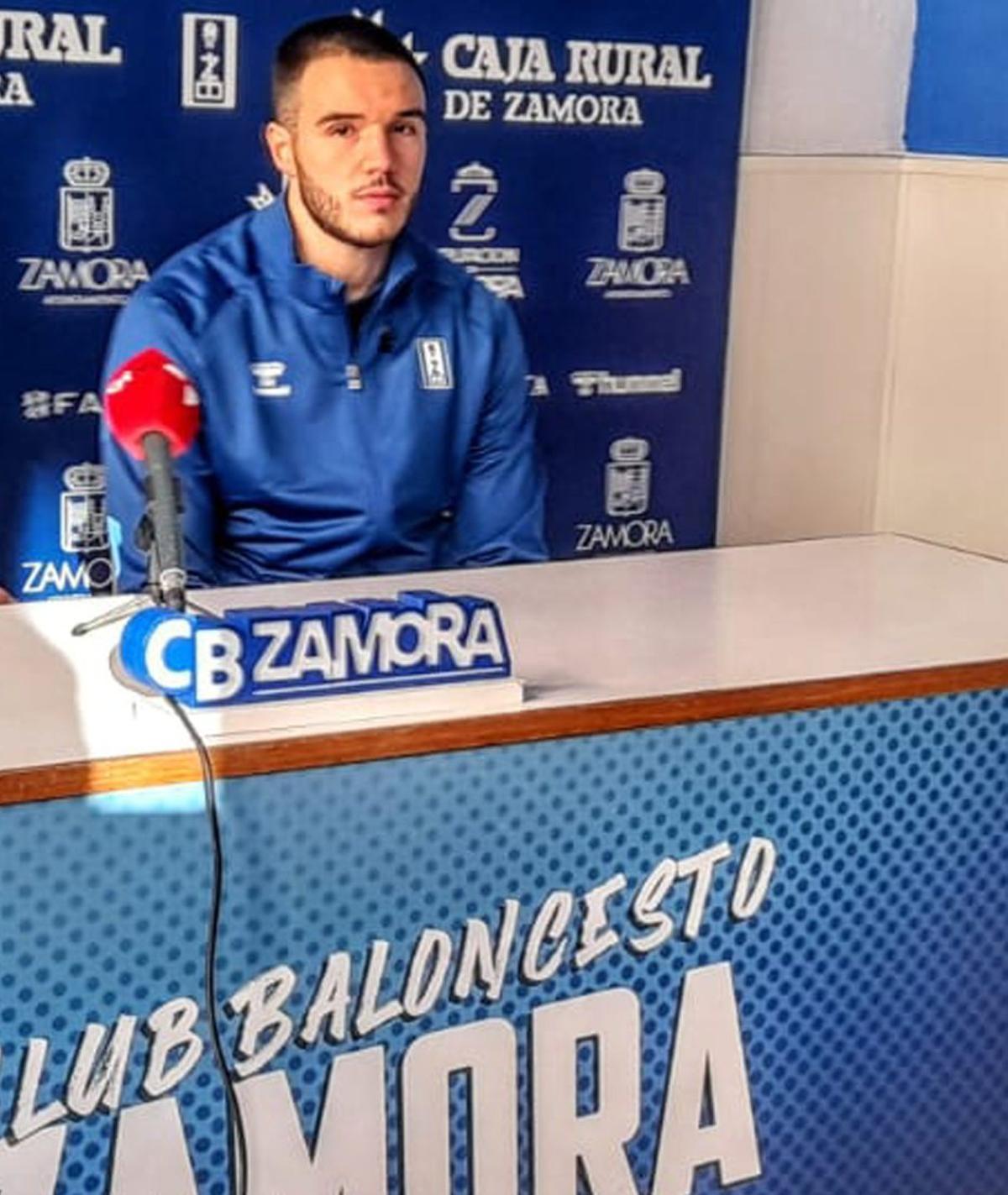 Bine Prepelic, nuevo jugador del CBZ. | LOZ