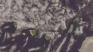 Aviso amarillo en Canarias por rachas de hasta 80 km/h este domingo: viento fuerte, calima y mar agitado