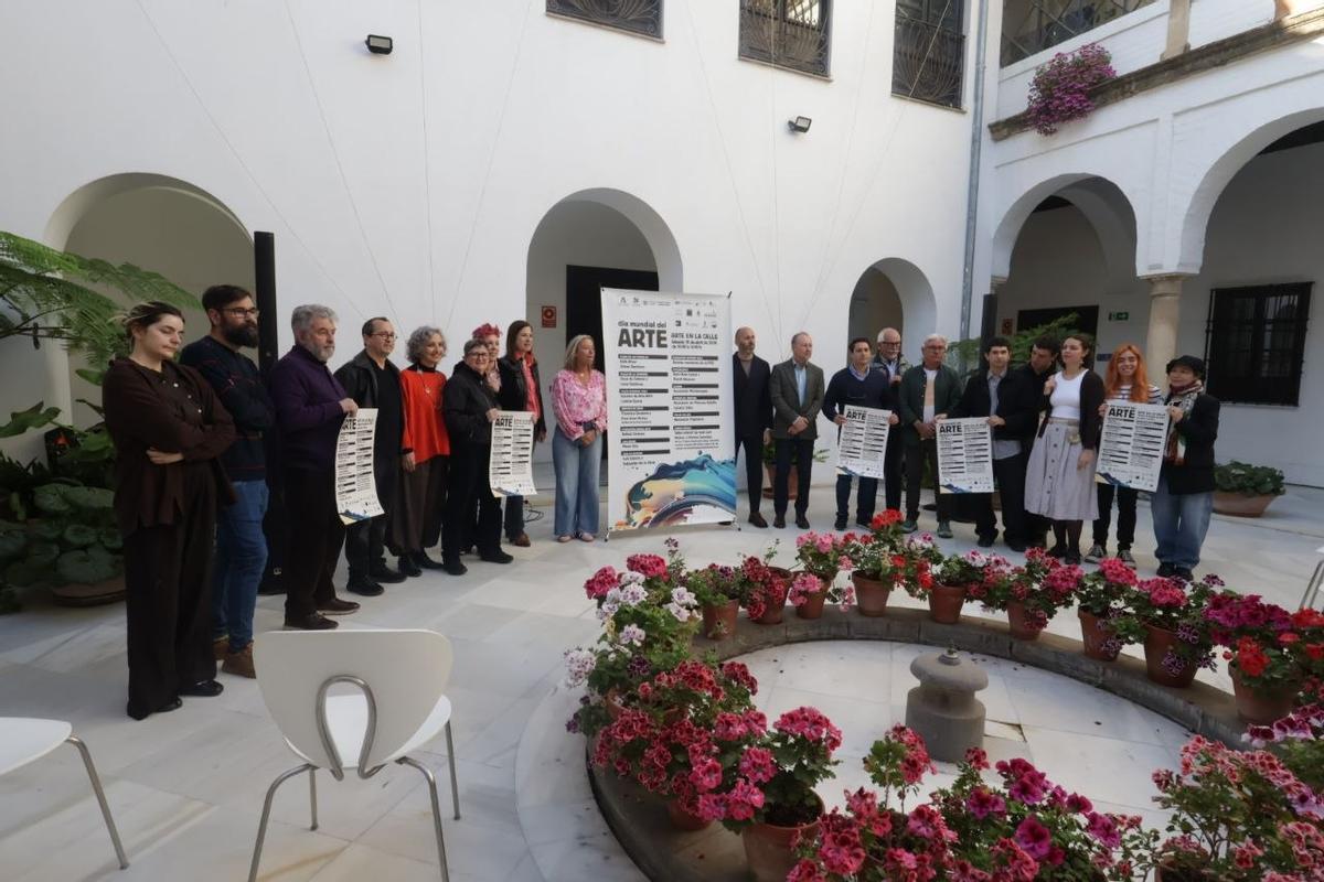 Presentación de las actividades organizadas con motivo del Día del Arte, este sábado 18 de abril.