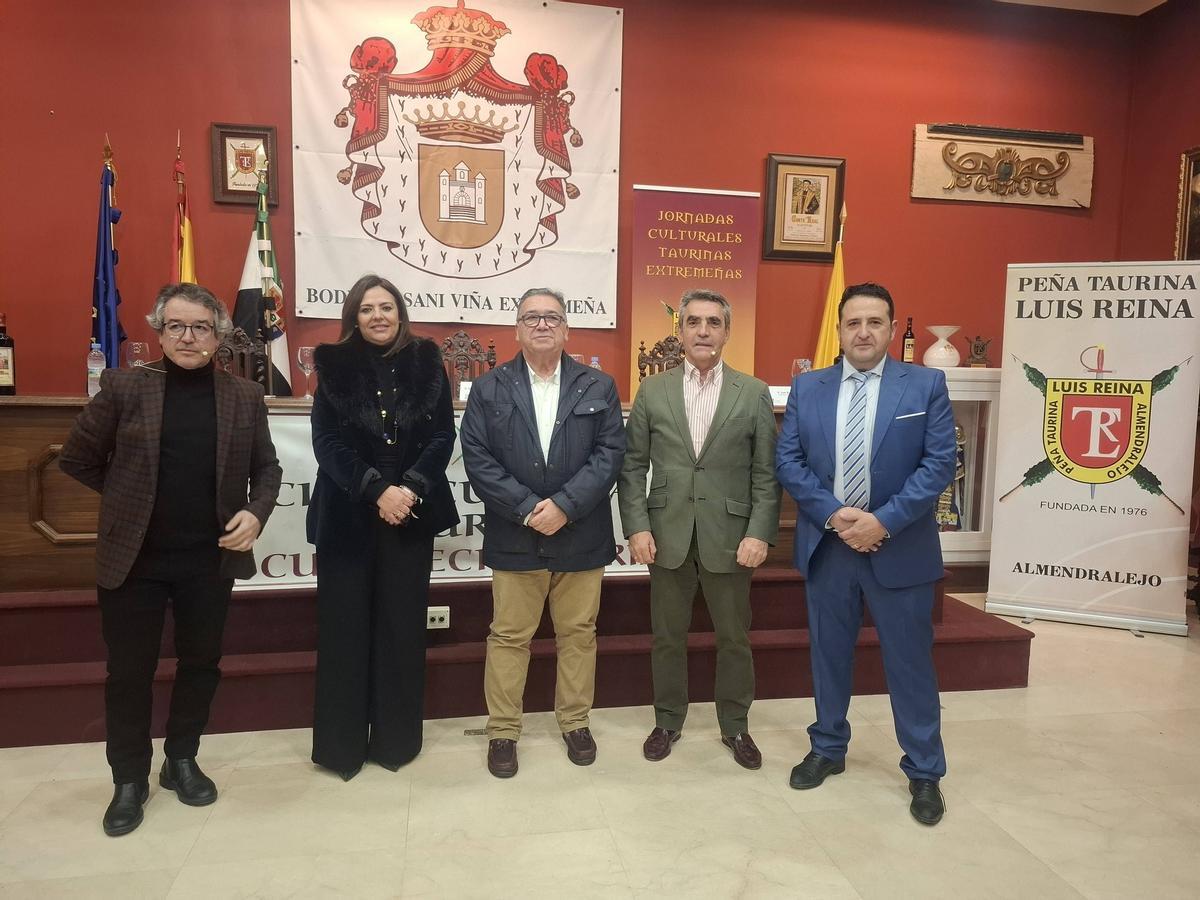 Inauguración de las jornadas taurinas en Almendralejo.