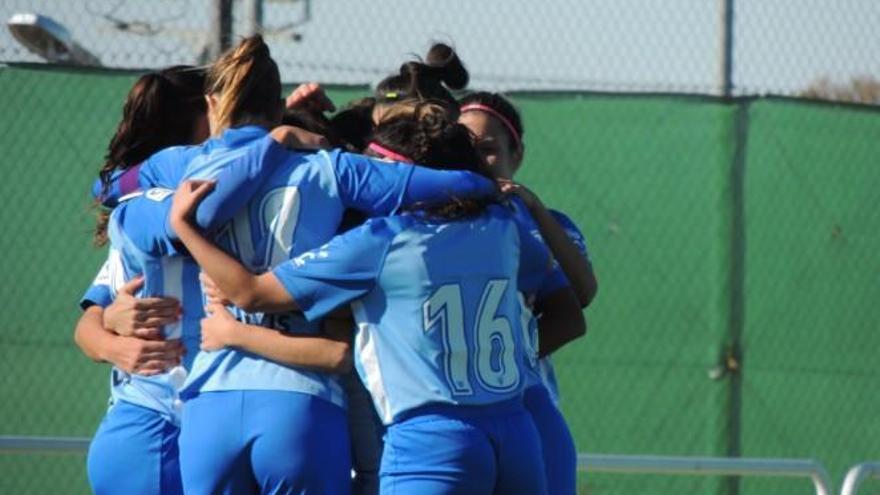 Las chicas del Málaga CF.