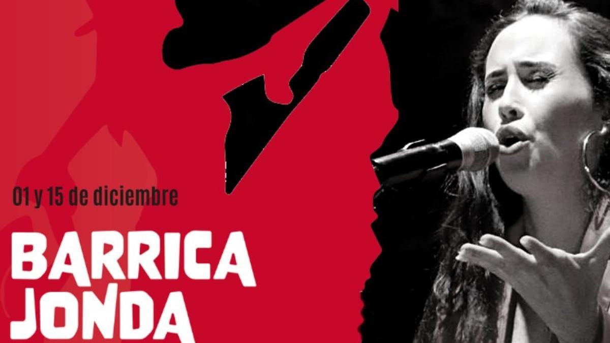 Cartel promocional de la última actuación del ciclo flamenco