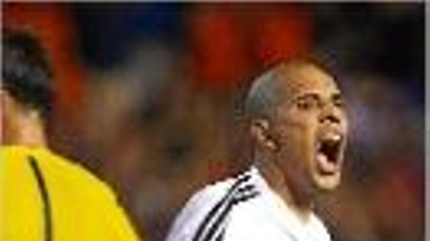 Feghouli celebra el seu decisiu gol.