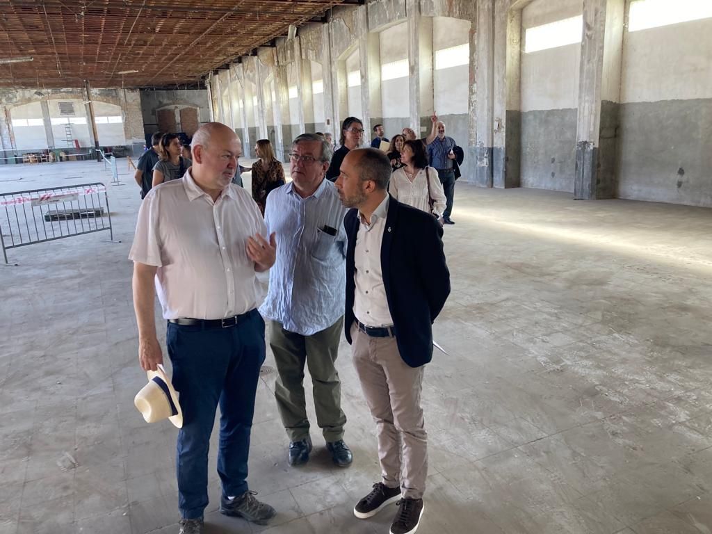 Arrenquen les visites ciutadanes a la Fàbrica Nova de Manresa