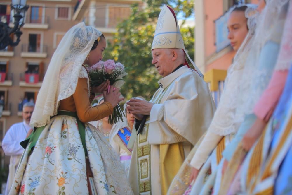 Misa d'Infants en la plaza d la Virgen de València 2018