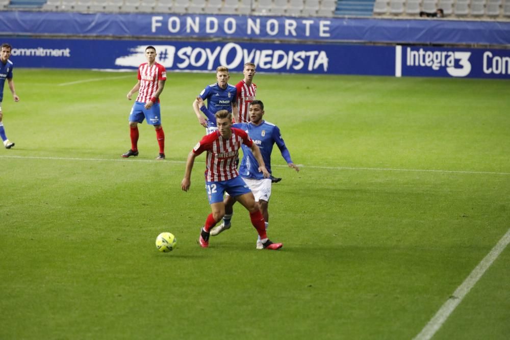 Derbi Real Oviedo-Sporting: El derbi asturiano en imágenes