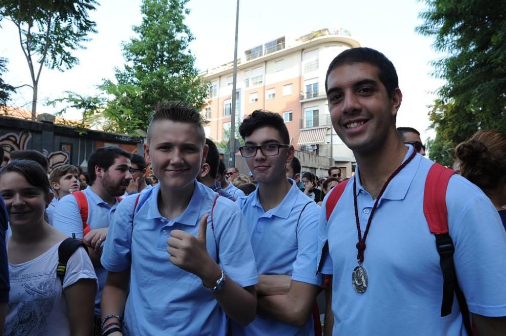 Romería de la Virgen de la Fuensanta: Paso por Flo