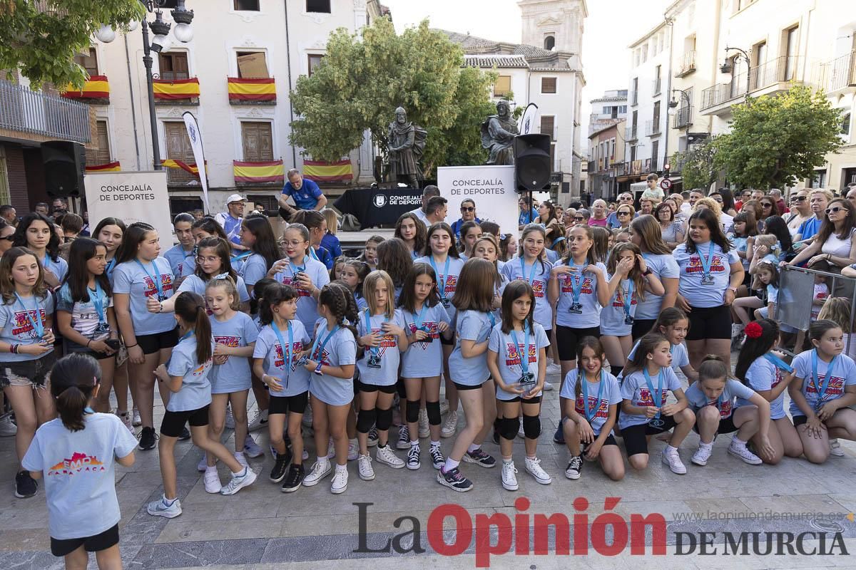 Clausura de las Escuelas Municipales Deportivas de Caravaca