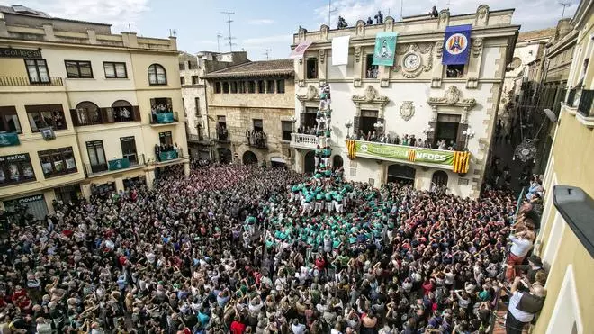 Vilafranca acogerá los primeros 'castells' este sábado