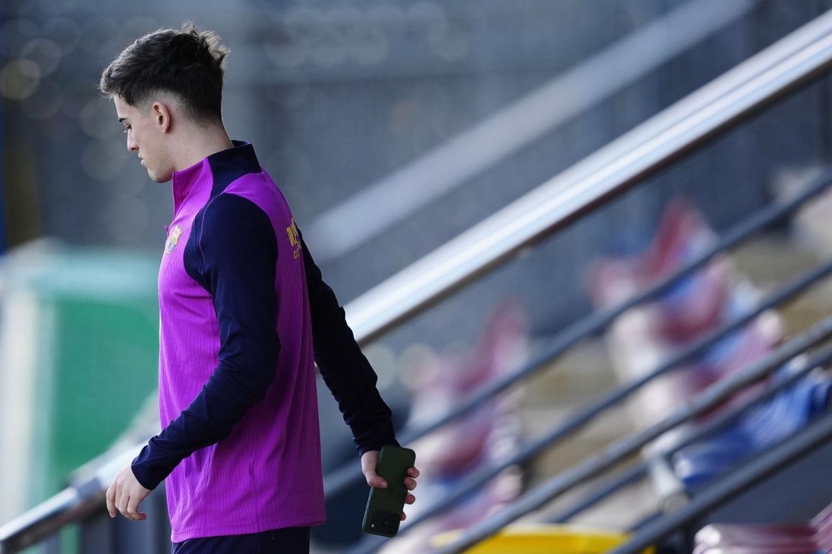 Gavi está trabajando a destajo en la Ciuta Esportiva