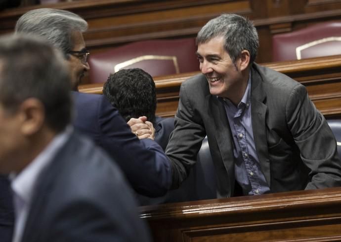 Pleno del Parlamento de Canarias (29/11/17)