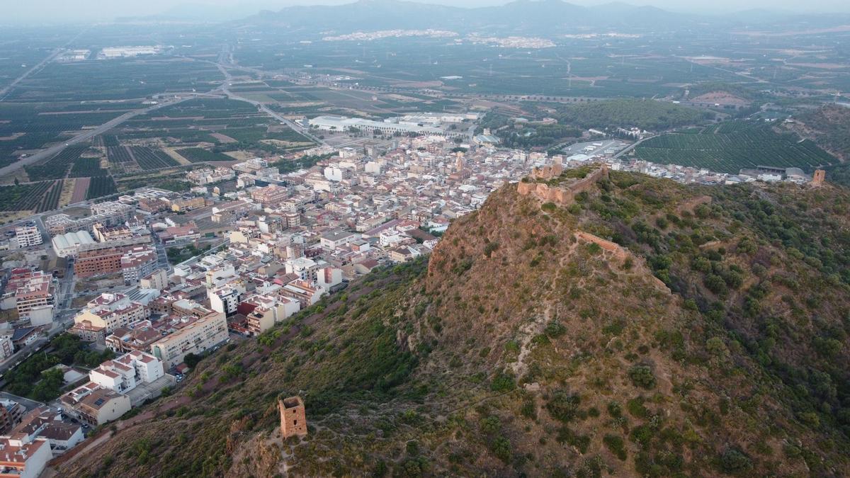 Imagen aérea de Almenara.
