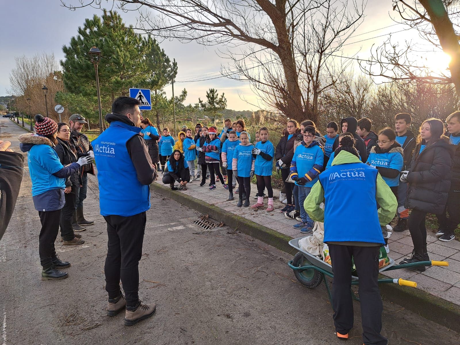 Así conmemoró la Obra Social de Abanca el Día Internacional del Voluntariado, en O Grove.