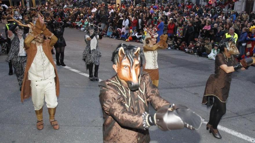 Desfile de Entroido en Vigo del año pasado. // J. Lores