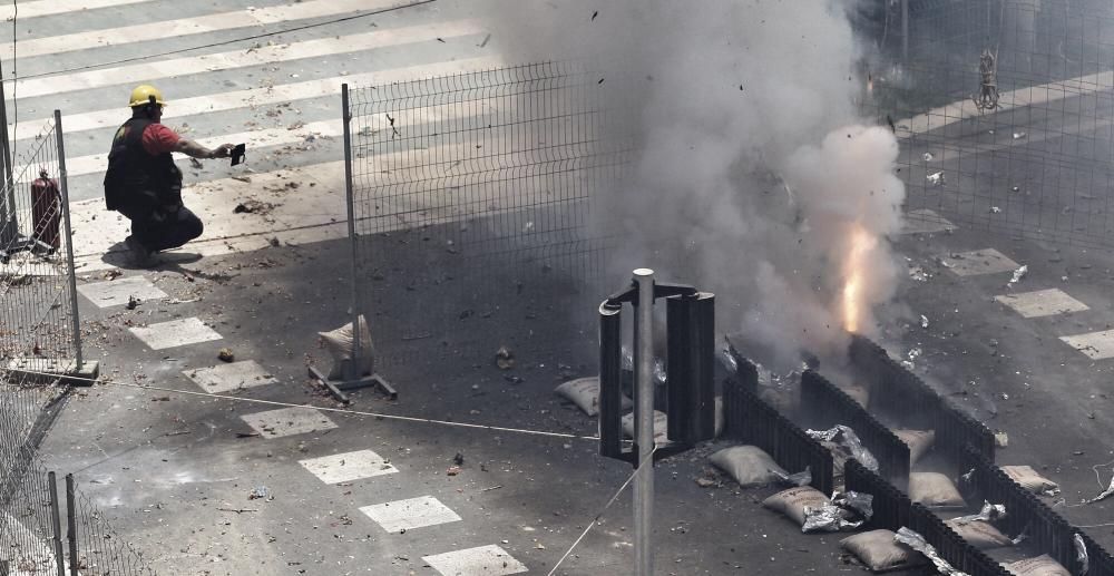 Mascletà Hogueras de Alicante 16 de junio